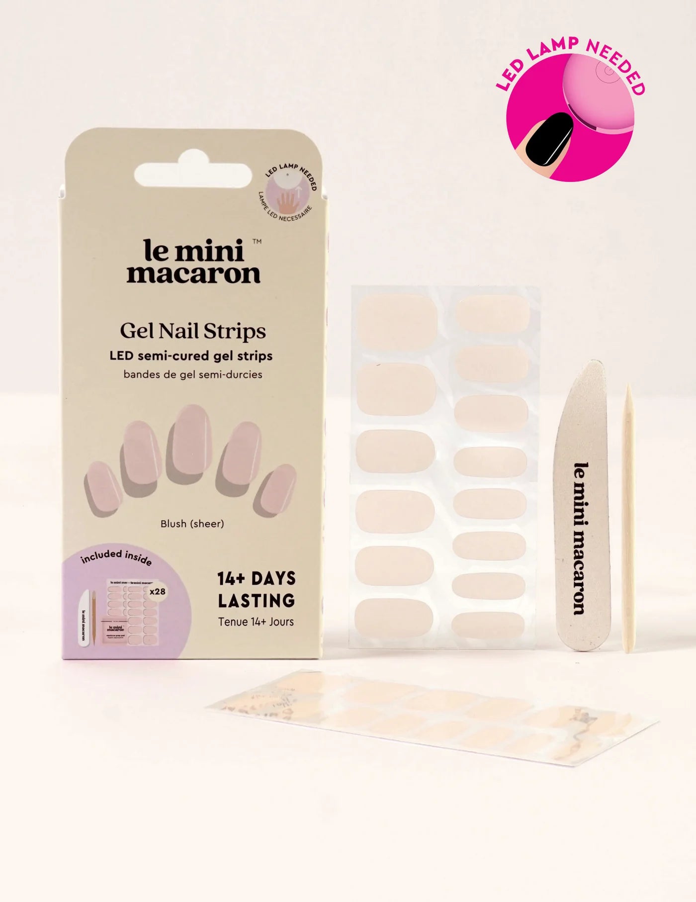 Benzi de ojă gel – Blush